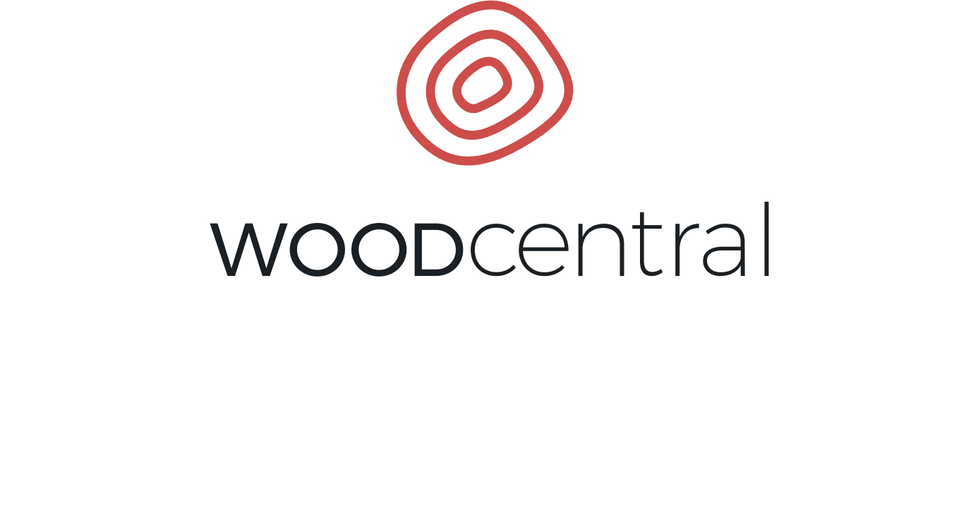 Wood Central logo white