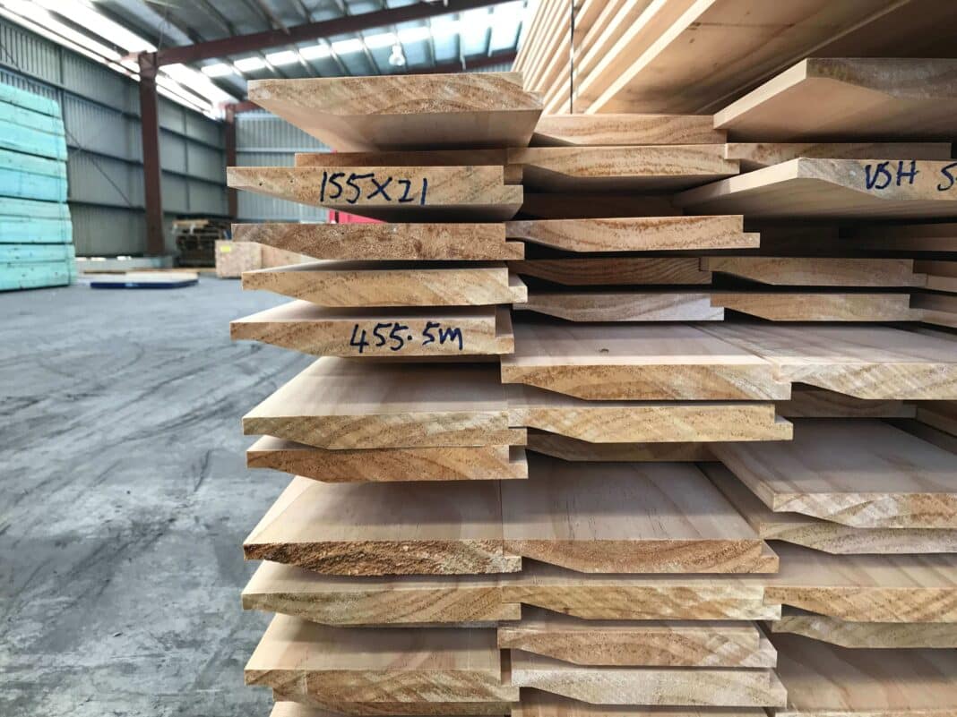 Timber at I Treats facility in Brisbane Wood Central  scaled e1685568618624