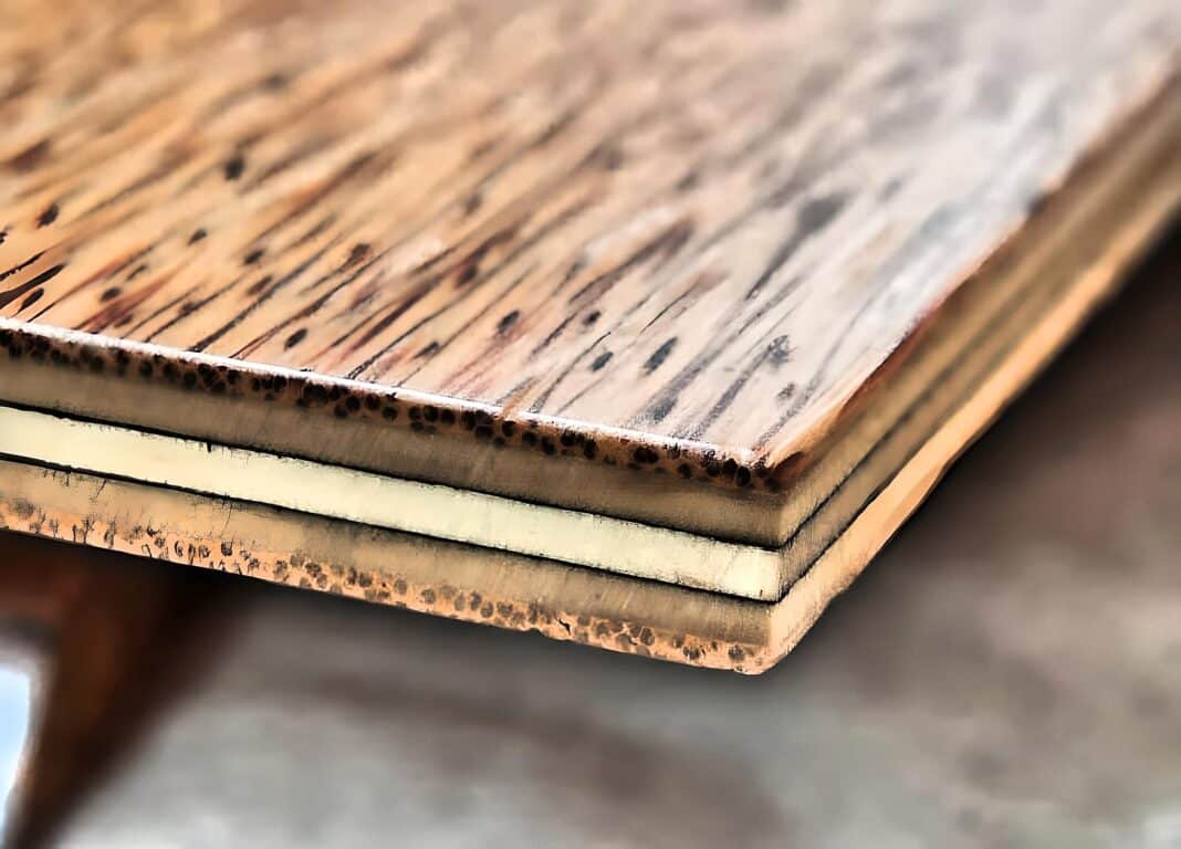 The engineering process can successfully create a veneer product. The next step in the research is to determine if the veneer product can be commercialized.