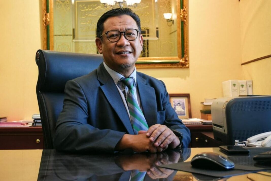 The MTC Chair Zainal Abidin Abdullah who was appointed as Chair of the Malaysian Timber Council in April 2023 Wood Central 1