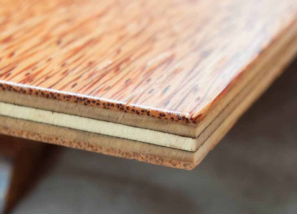 The engineered process can create a veneer made from coconut wood Wood Central 1