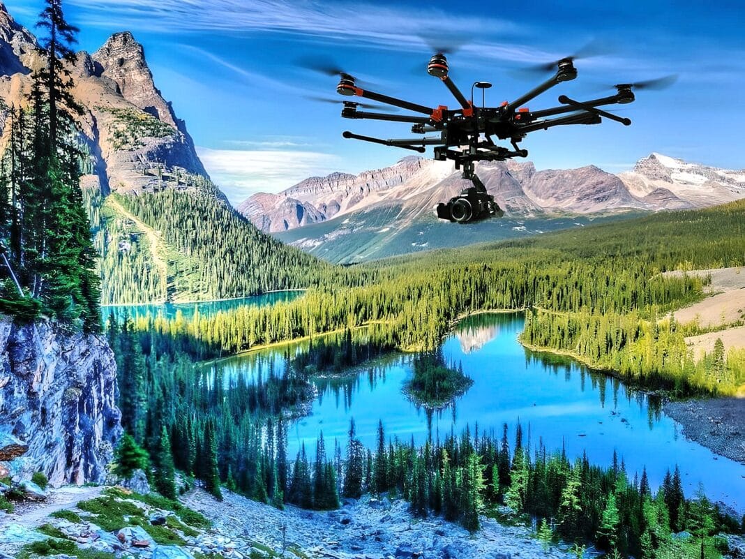 According to Goldman Sachs, global mangers are now using remote sensors, machine learning and drones to manage forests. (Photo Credit: Sky Fox Photos)