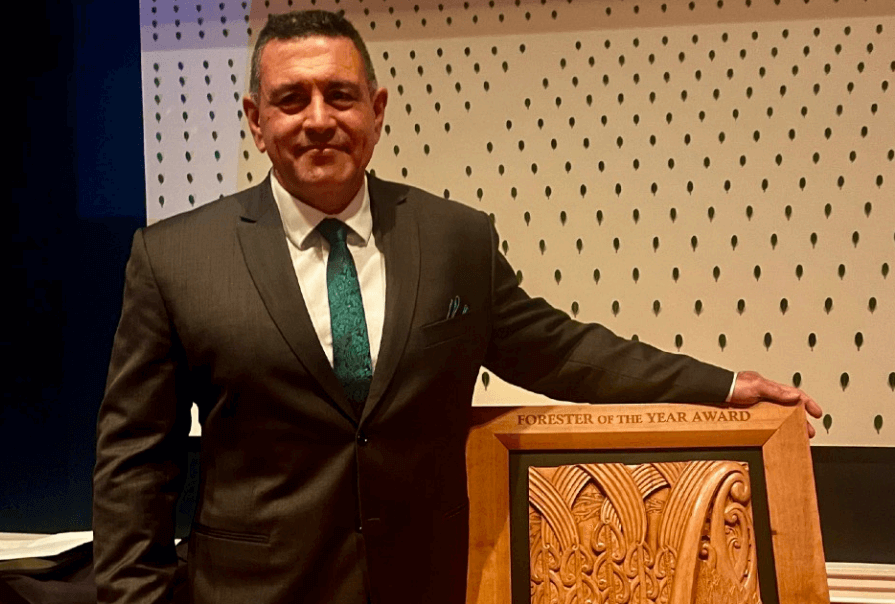 Te Kapung Dewes is the former CEO of PF Olsen and is head of the Māori Forestry Association.