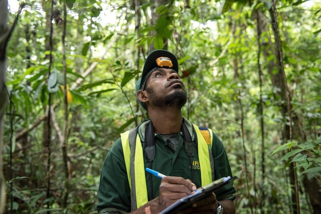 thumbnail Samuel Jepi National Forest Initiative outside of the NFI camp near Kupiano Papua New Guinea. May 23 2019 Credit UN REDD Programme