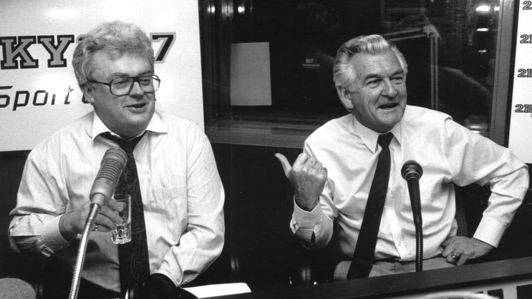Graham Richardson and Bob Hawke