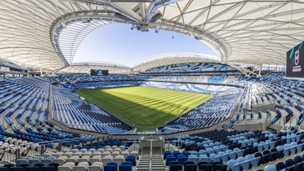 Allianz Stadium in Sydney is one of the 35 projects shortlisted in The Institute of Structural Engineers Structural Awards for 2023 Wood Central Photo Credit Michael Chernyavsky