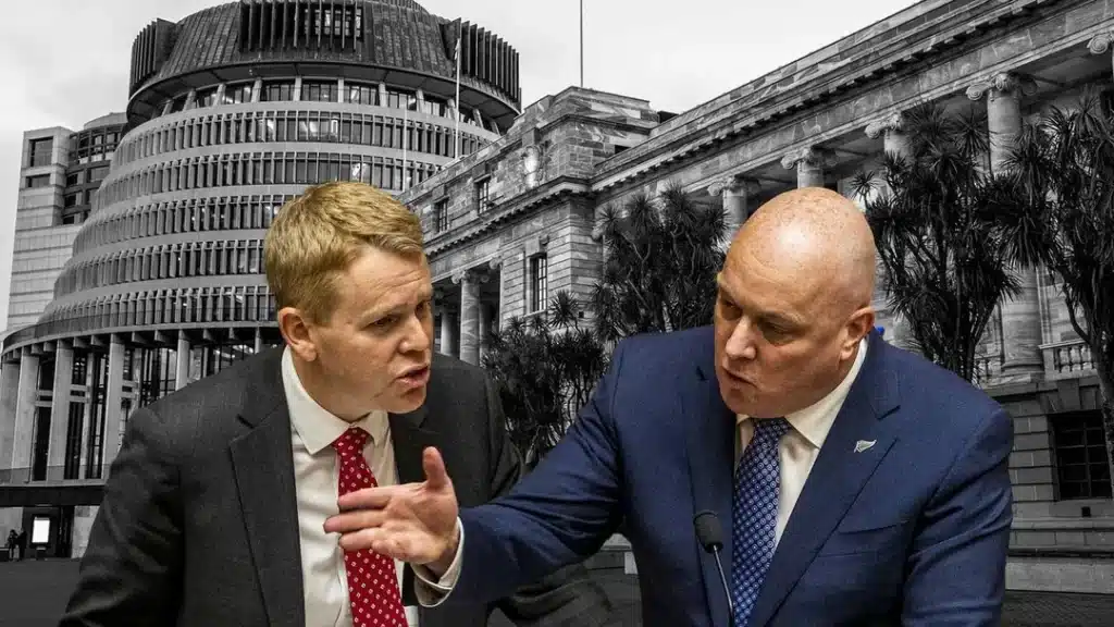 NZ Prime Minster Chris Hipkins and Opposition leader Christopher Luxon are vying for the New Zealand Premiership.