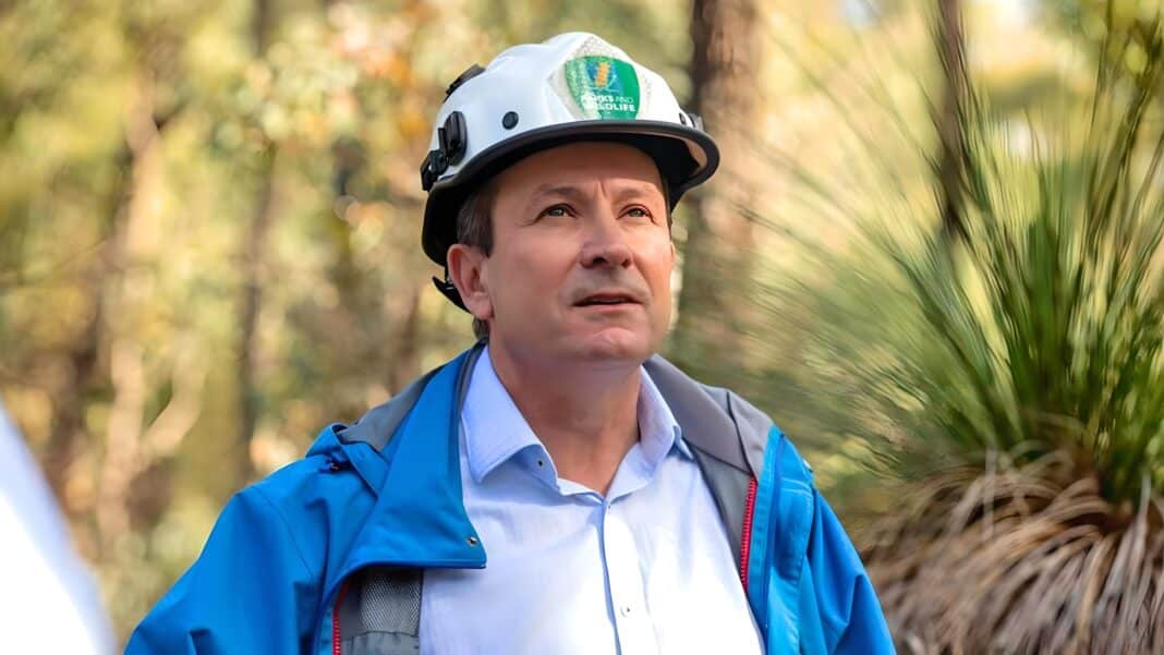 Announced by former WA Premier Mark McGowan in September 2021, the move will result in the loss of up to 400 timber industry jobs and will protect 400,000 hectares of karri, jarrah and wandoo forests — and a total 2 million hectares of native forest. (Photo Credit: Supplied)
