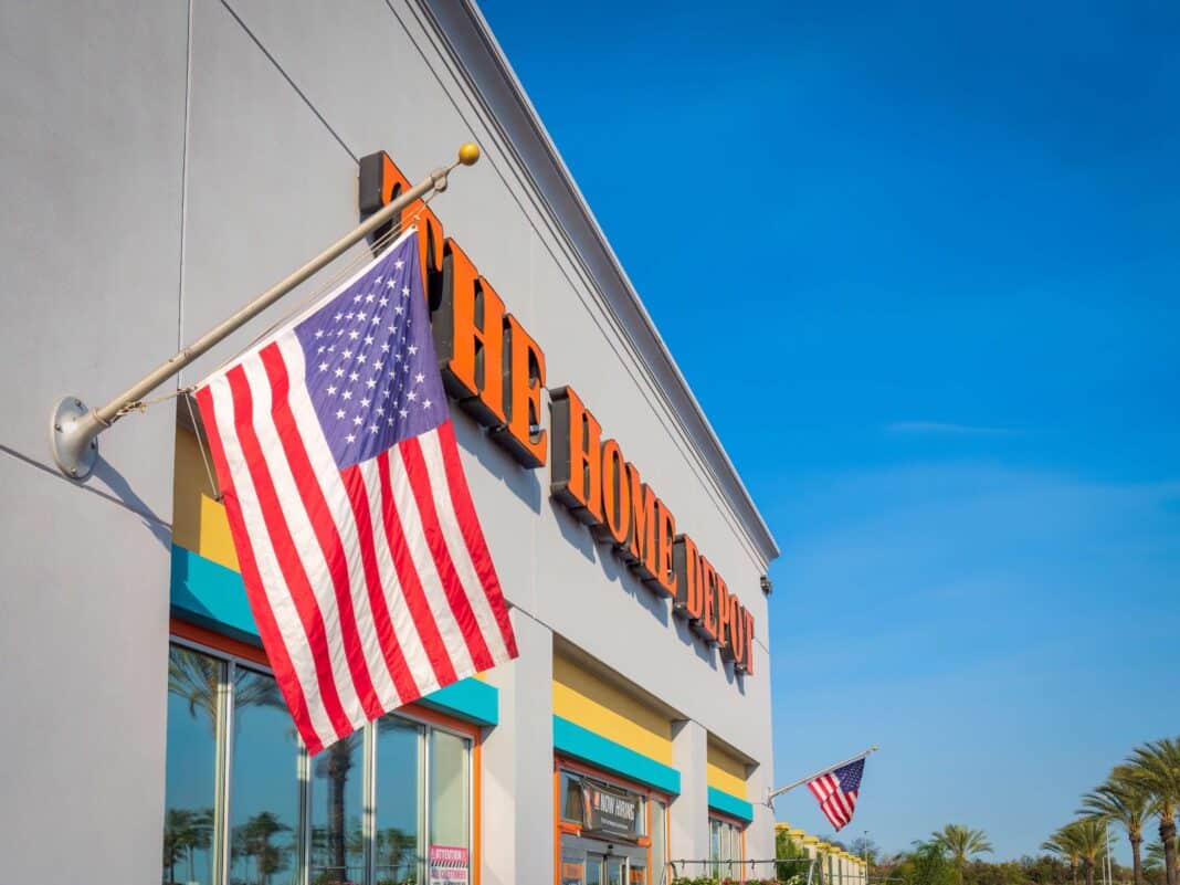 The world's largest home improvement retailer now has a US $1 trillion dollar market size, and has been active in acquiring businesses that broaden its appeal to the lucrative B2B construction market. (Photo Credit: Mark Roger Bailey - stock.adobe.com)