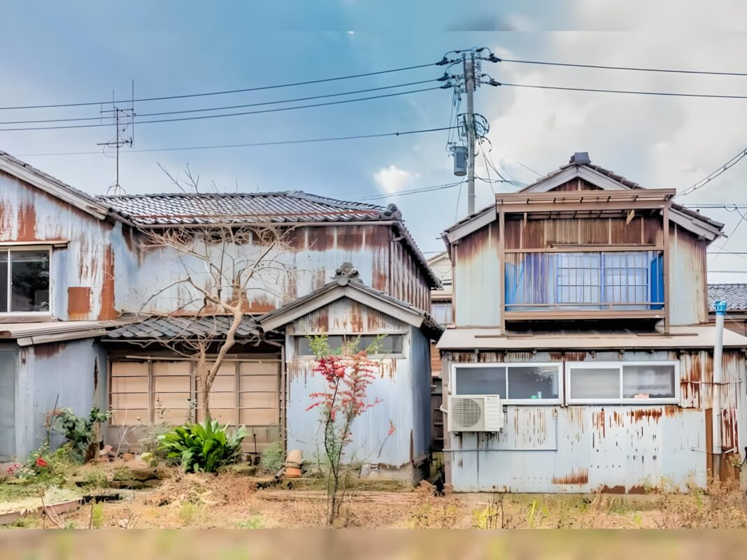 Foreigners are snapping up old and abandoned houses – and there are about eight million of them across Japan – at incredibly low prices, setting up hotels or renting them cheaply (Photo Credit: Twitter)