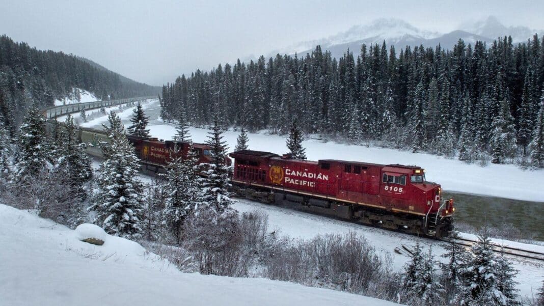 A strike would seriously impact the delivery of Canadian lumber and wood products moved by rail to major shipping ports on the West Coast (Photo credit: Press/AP)