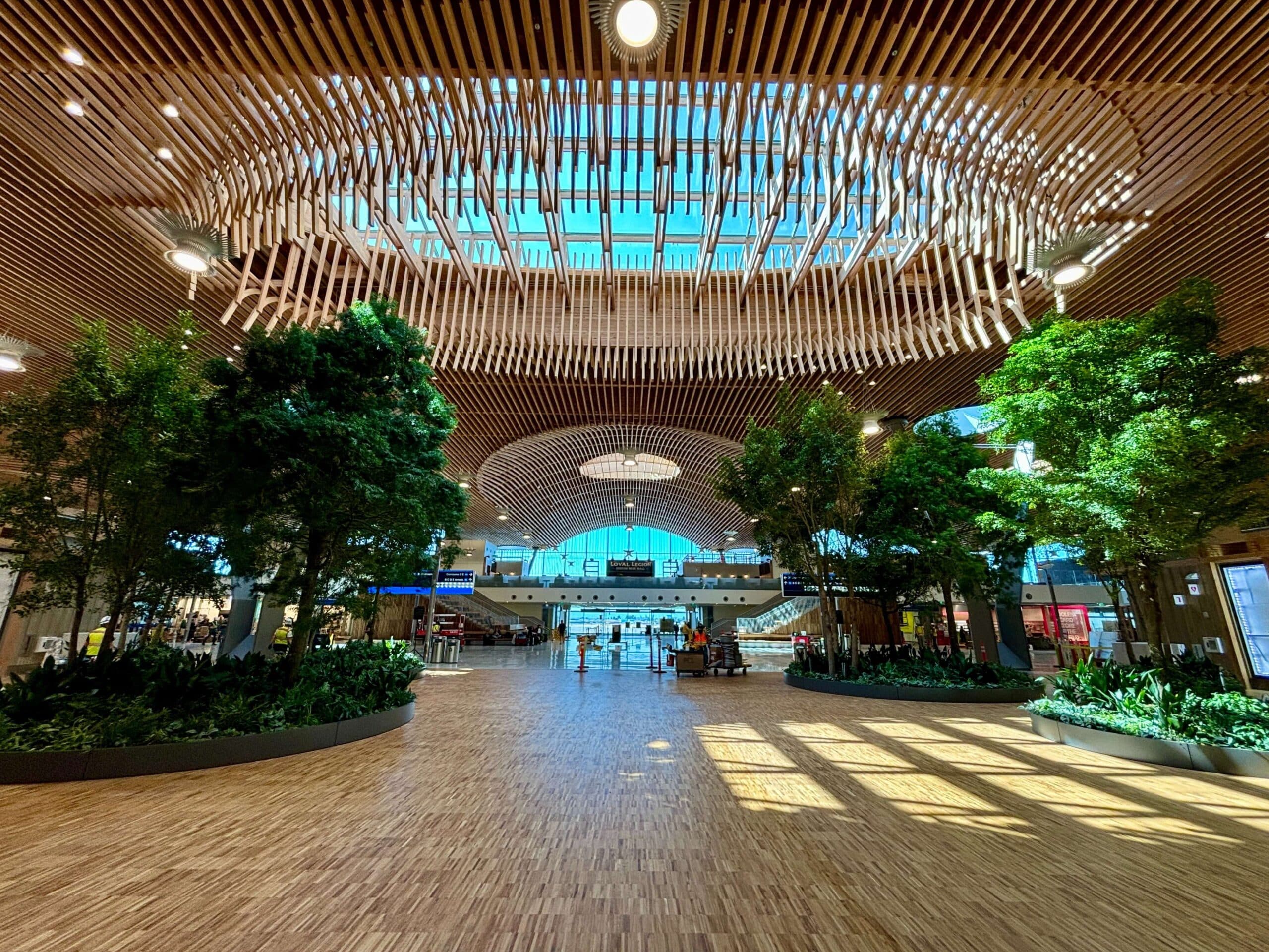 Preview: Wood and steel – the best for the 9-acre roof of Portland Airport!