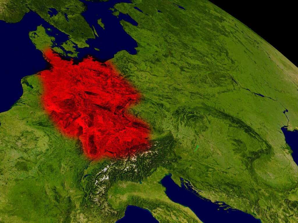 Germany from space