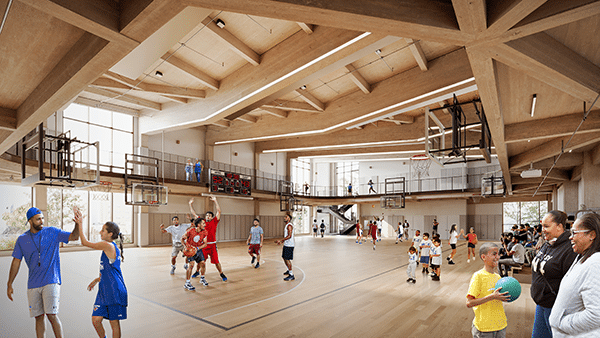 PG 2 DP MARVEL Walter Gladwin Recreation Center Gymnasium Interiorweb