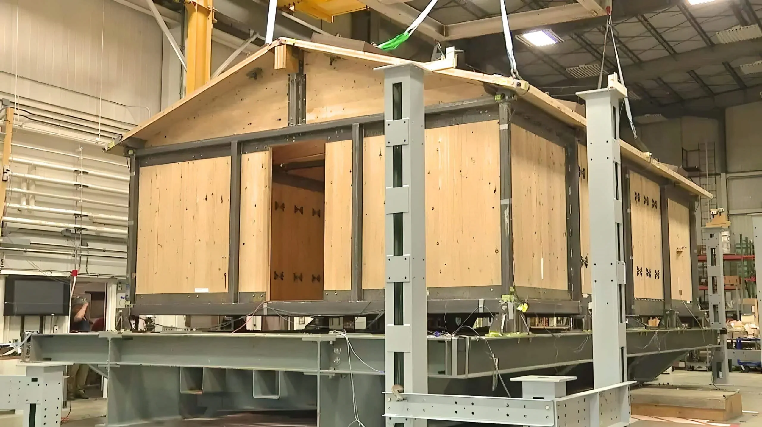 Leveraging its expertise in construction methods, force protection and building technology, the ERDC, a department of the US Army Corps of Engineers, is studying how thermally modified structural timber can be used for military projects. (Photo Credit: Washington State University)