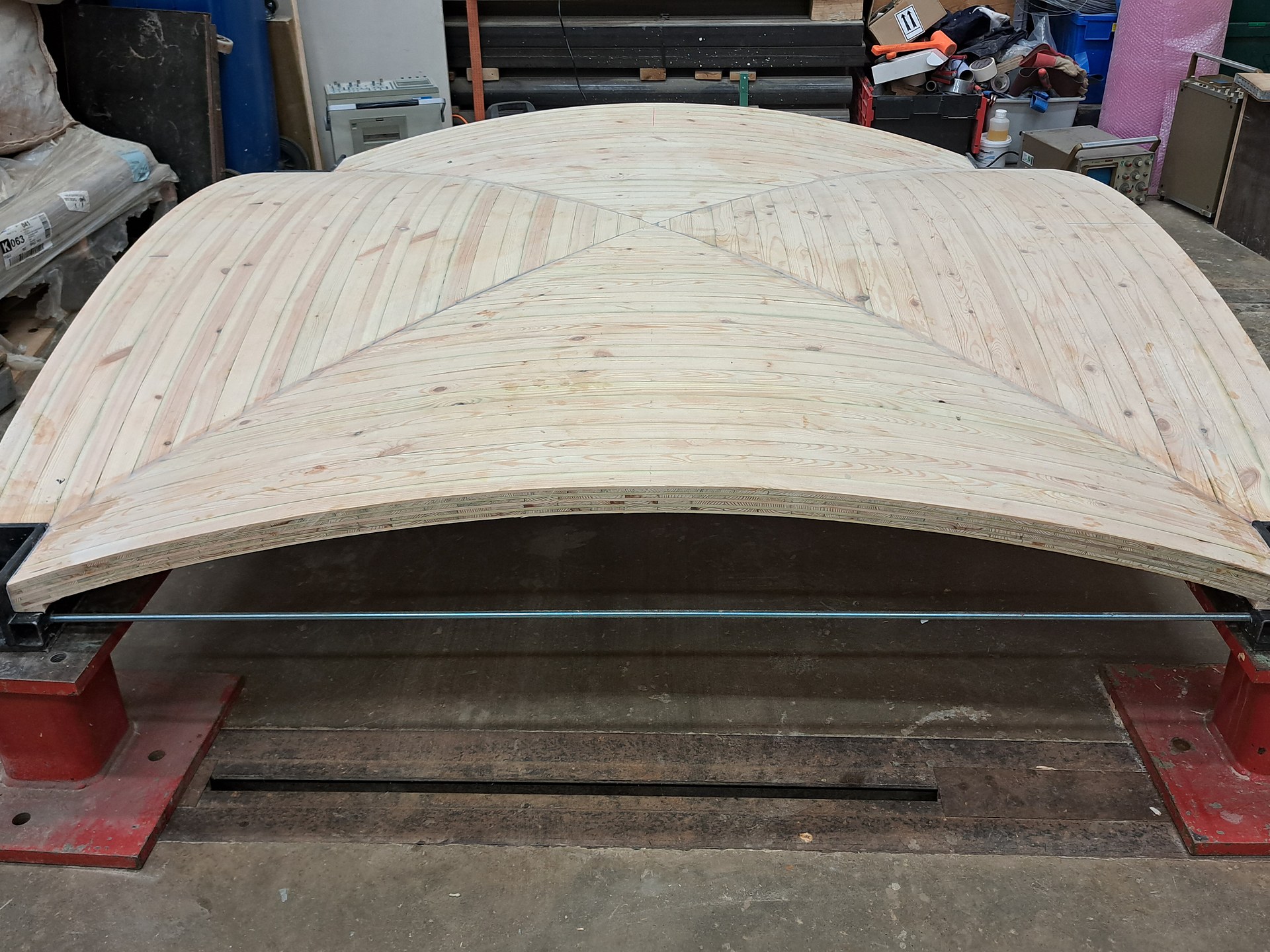 Vaulted CLT Floor Doubles Spans and Cuts Carbon | Wood Central